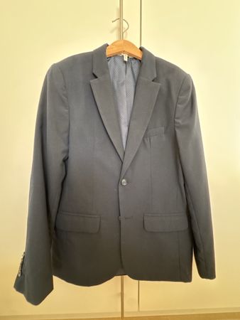 Elegantes Jackett / Blazer in Dunkelblau, Grösse 164 (14J)