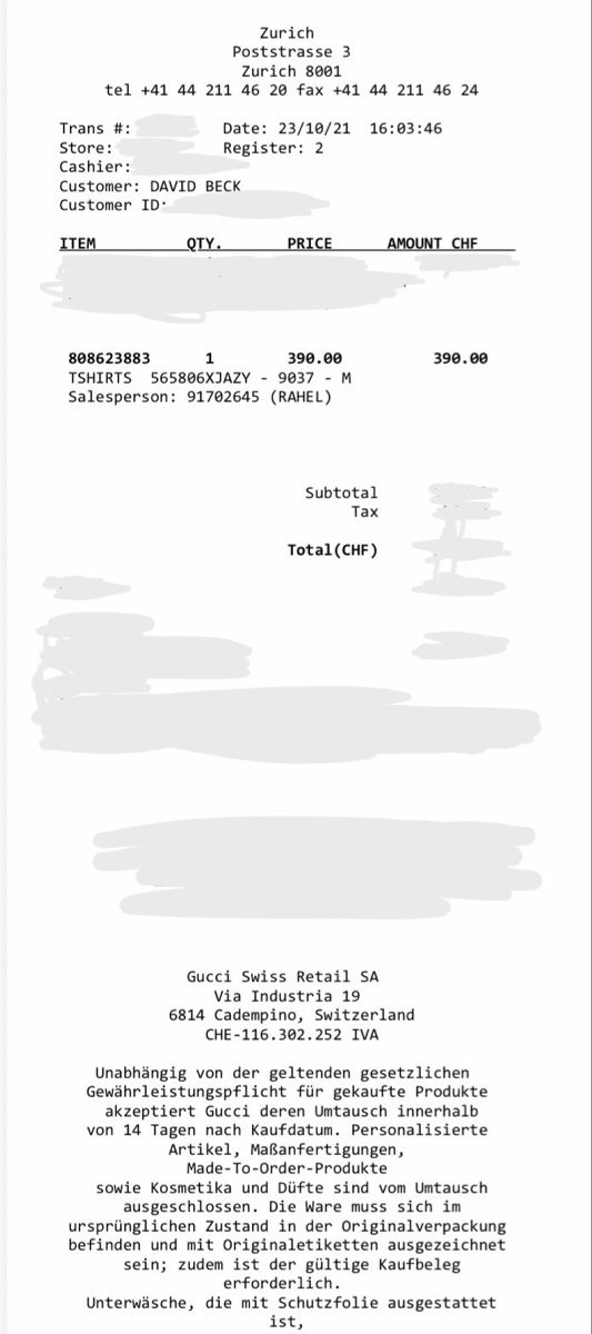 Gucci T-shirt: Gucci T-Shirt, weiss, Grösse M – Nuovo (secondo la descrizione) da Emmenbrücke venduto da david_beck 4
