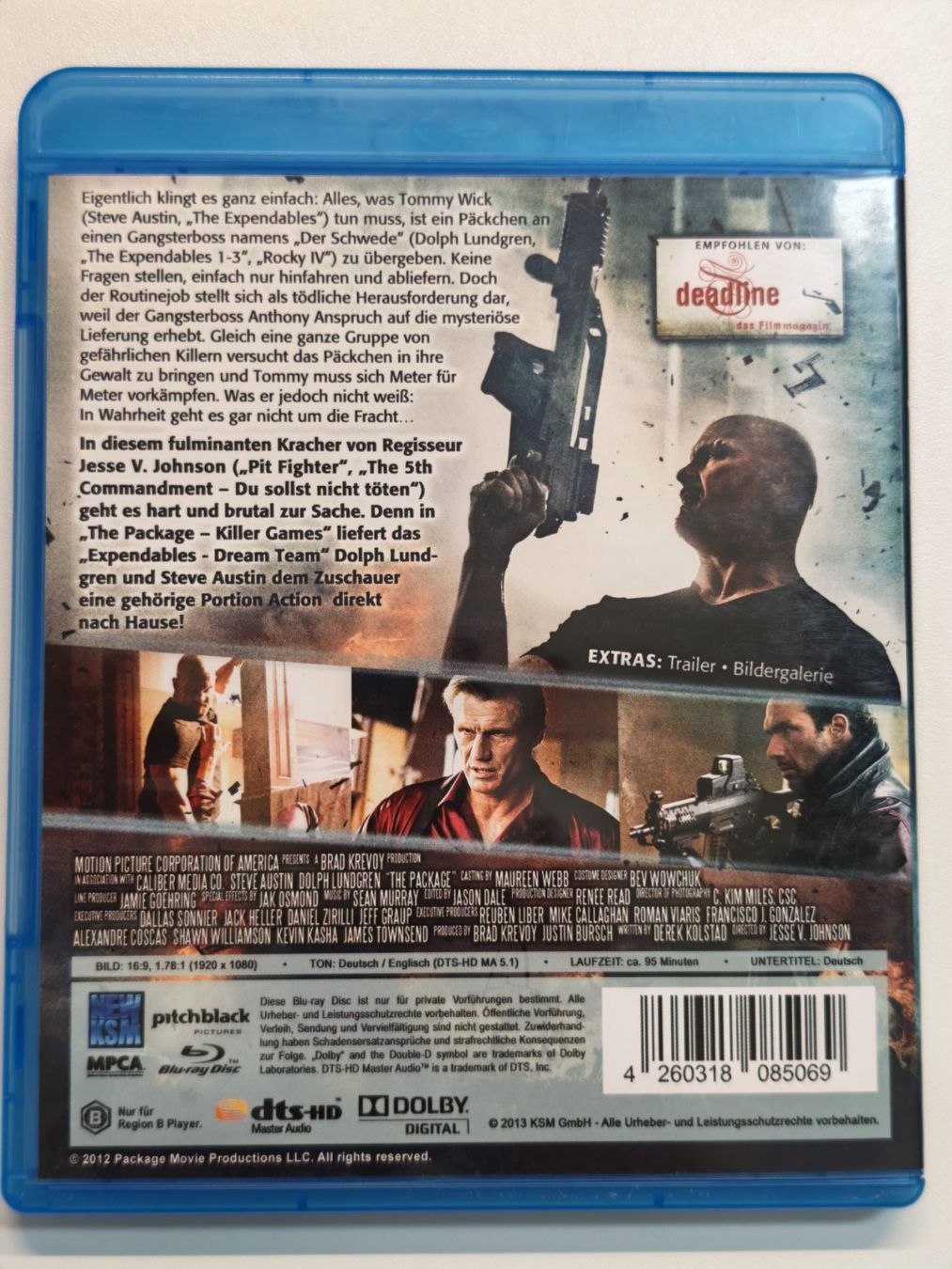 Alle DVDs: The Package Killer Games – Gebraucht aus Liestal von Kratzilla 2