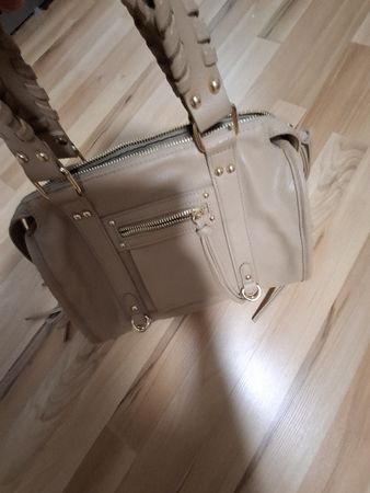 Handtasche beige NEU