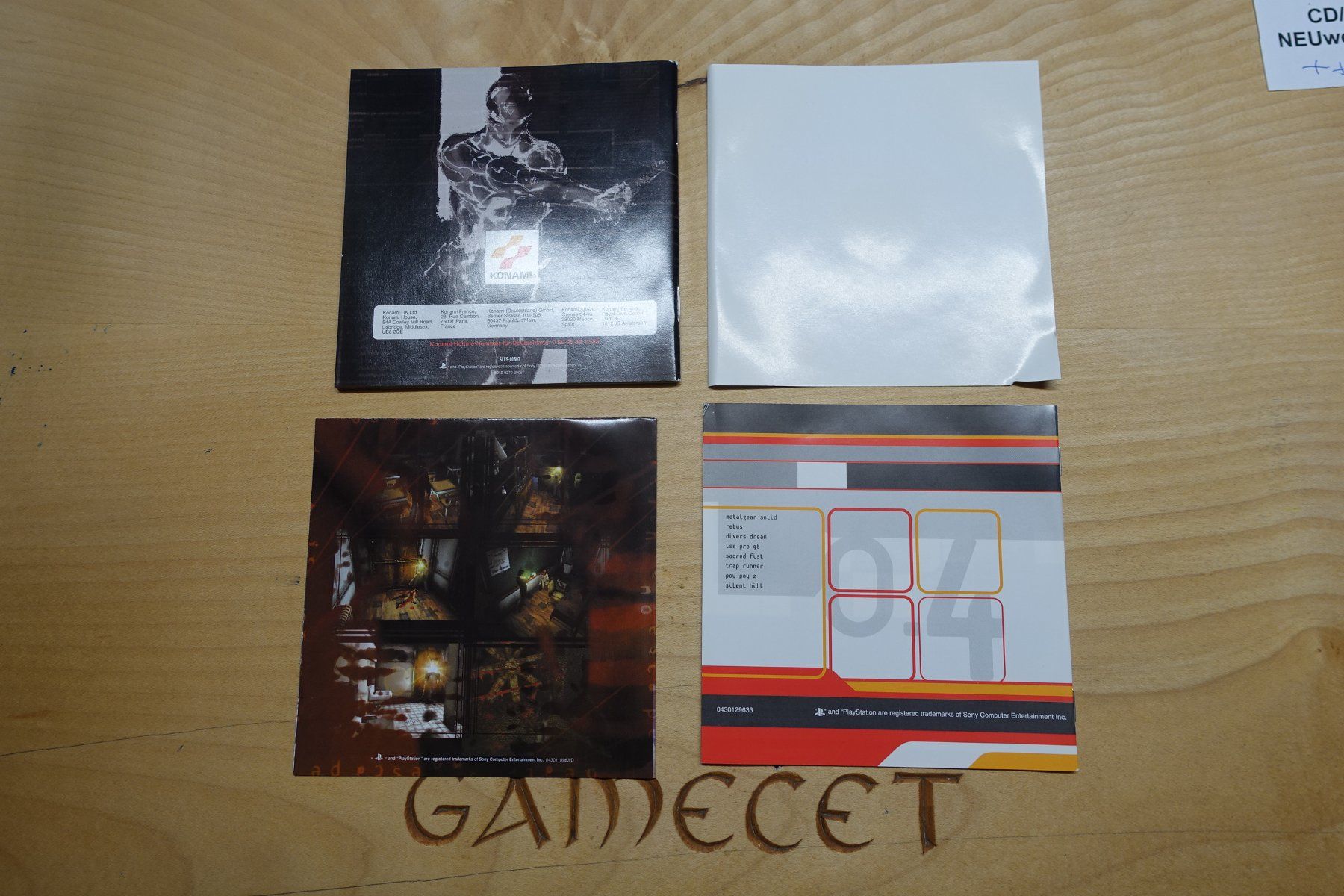 Sony Spiele: Metal Gear Solid – Gebraucht aus Steinach von Gamecet 4