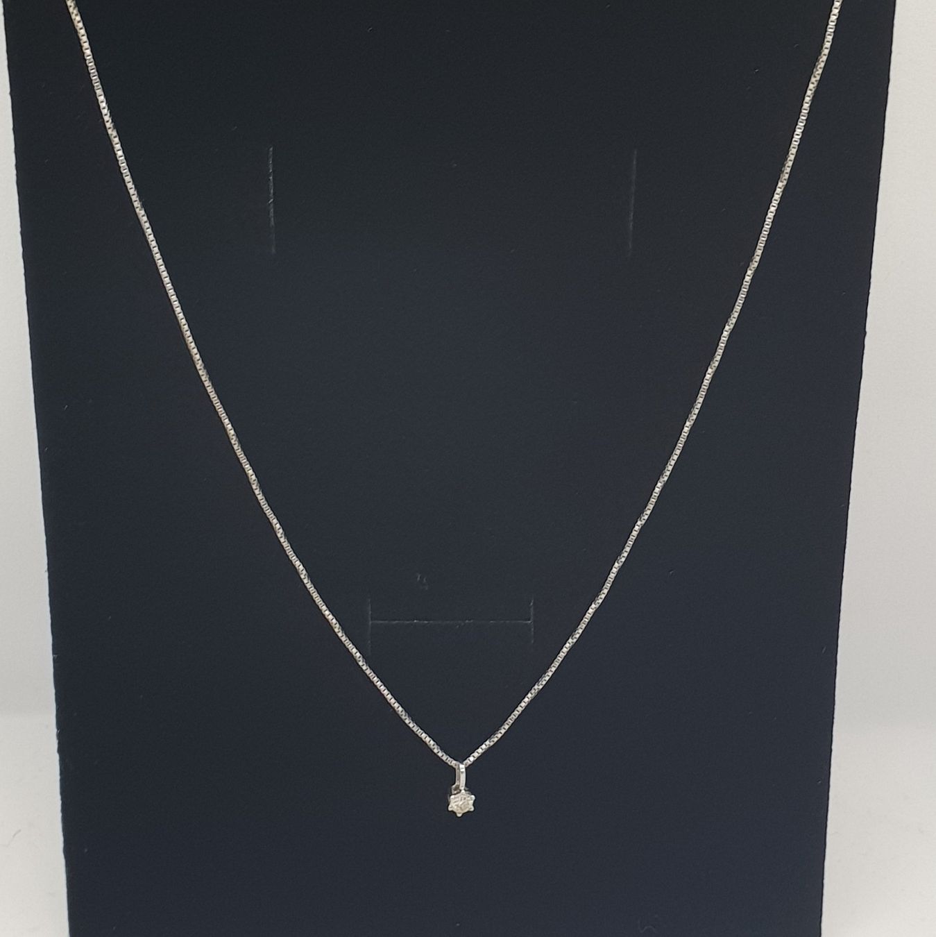 Catenine: Echt 18K Gold - Diamant Collier – Usato da Luzern venduto da Luzern-Goldhaus