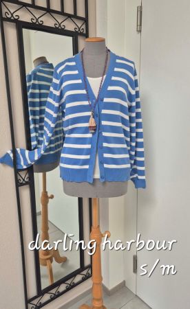 NEUE STRICKJACKE von DARLING HARBOUR S/M, passt zu NILE