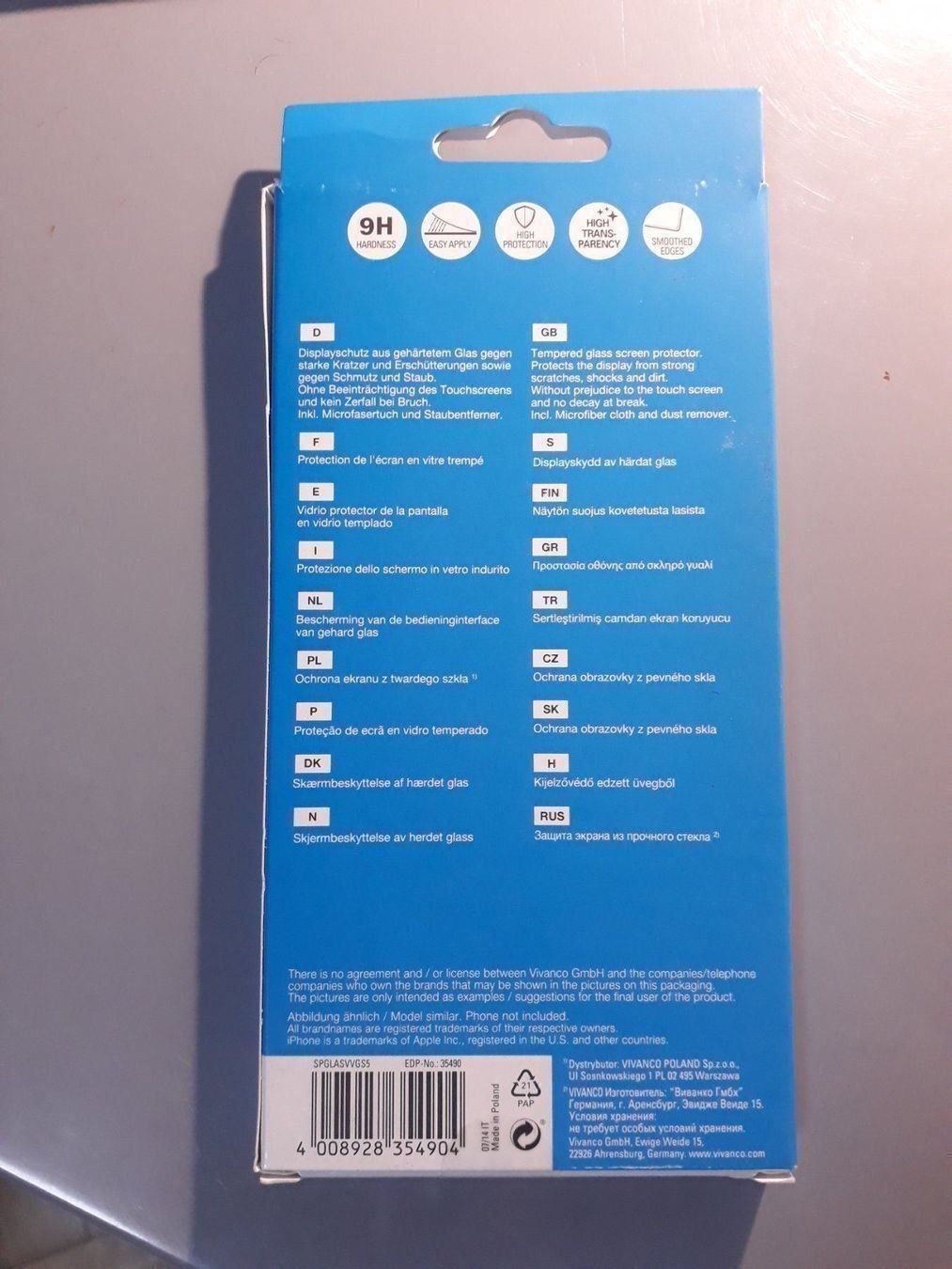 Gläser: Samsung S5 Schutzglas NEU – Neu und originalverpackt aus Stäfa von a9uzel 1
