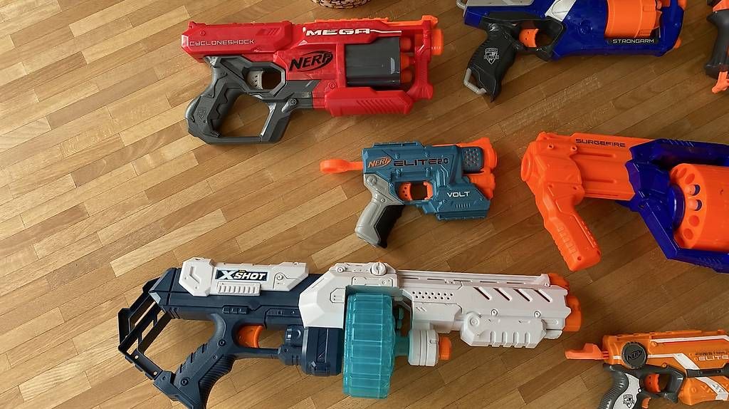 Spielzeuge: Nerf Gun Sammlung, 12 Teile – Gebraucht aus Winterthur von Lini08 2