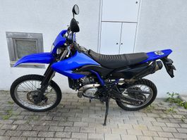 Yamaha WR 125 R Enduro blau mit Motorenschaden
