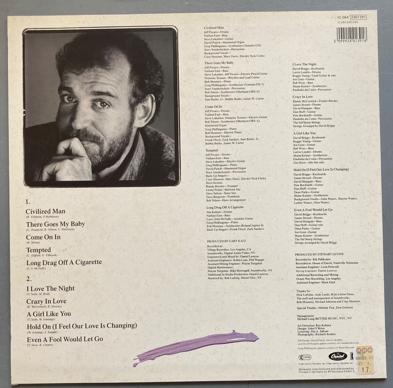 Dischi in vinile: JOE COCKER - CIVILISED MAN – Usato da Poliez-Pittet venduto da Newtown-Records 1