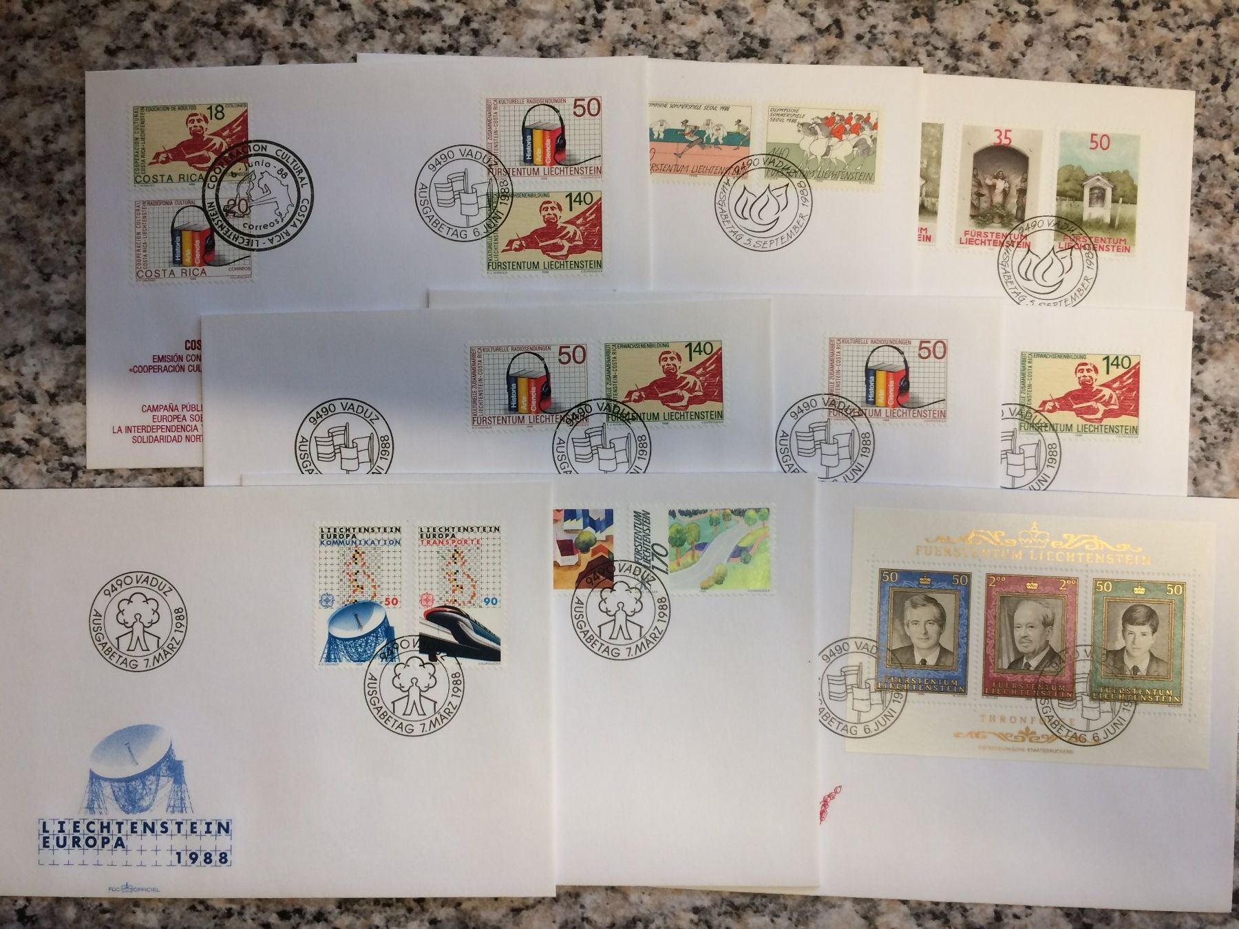 Tutti i francobolli: Ersttagscouverts – Usato da Kilchberg ZH venduto da APZ4BWM2 3