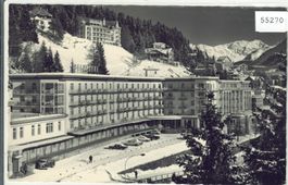 Grand Hotel Belvedere im Winter - Davos-Platz