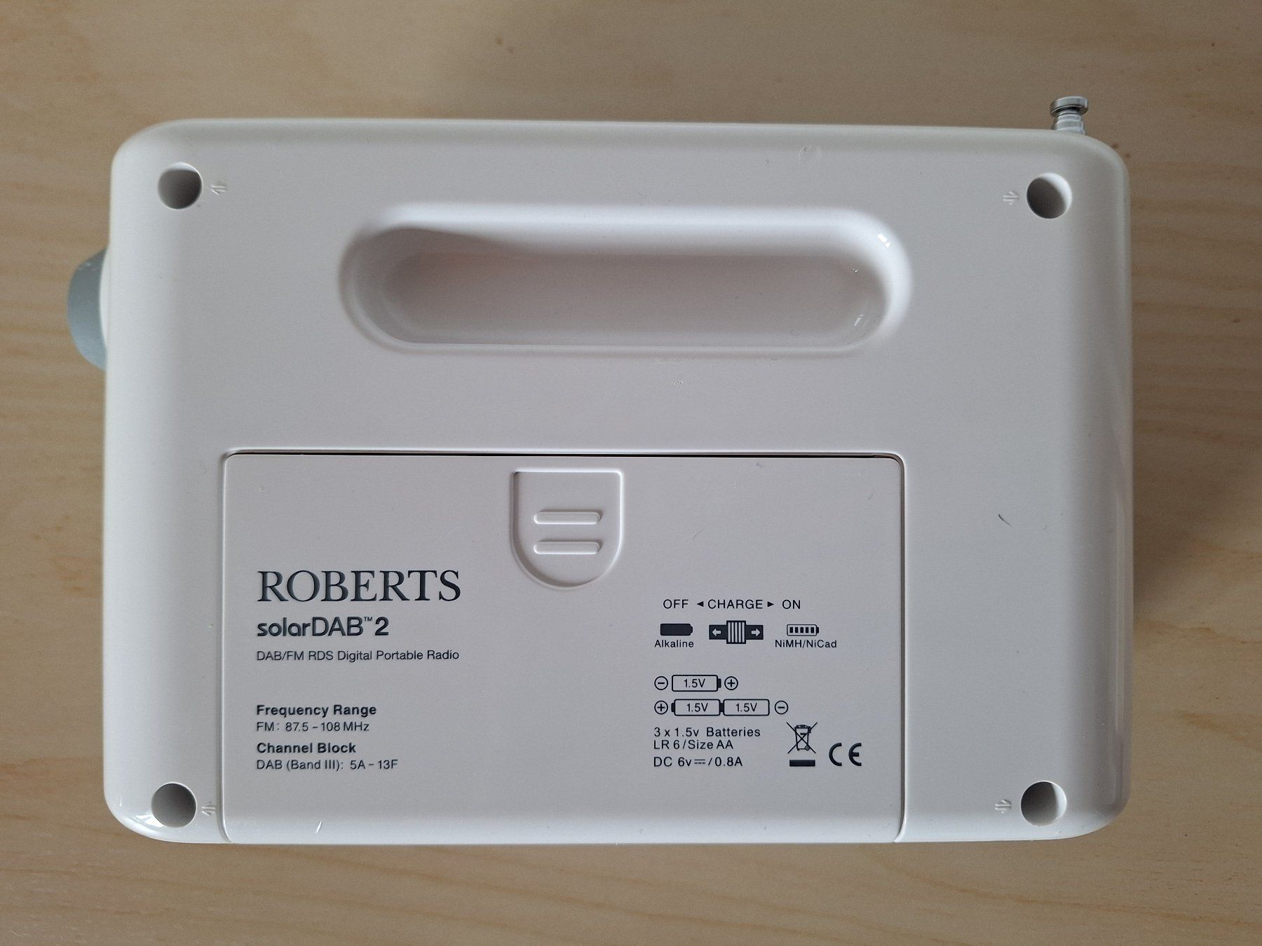 Radio: Roberts solarDAB 2 Radio + Netzteil – Usato da Worb venduto da geo_zbd8 7