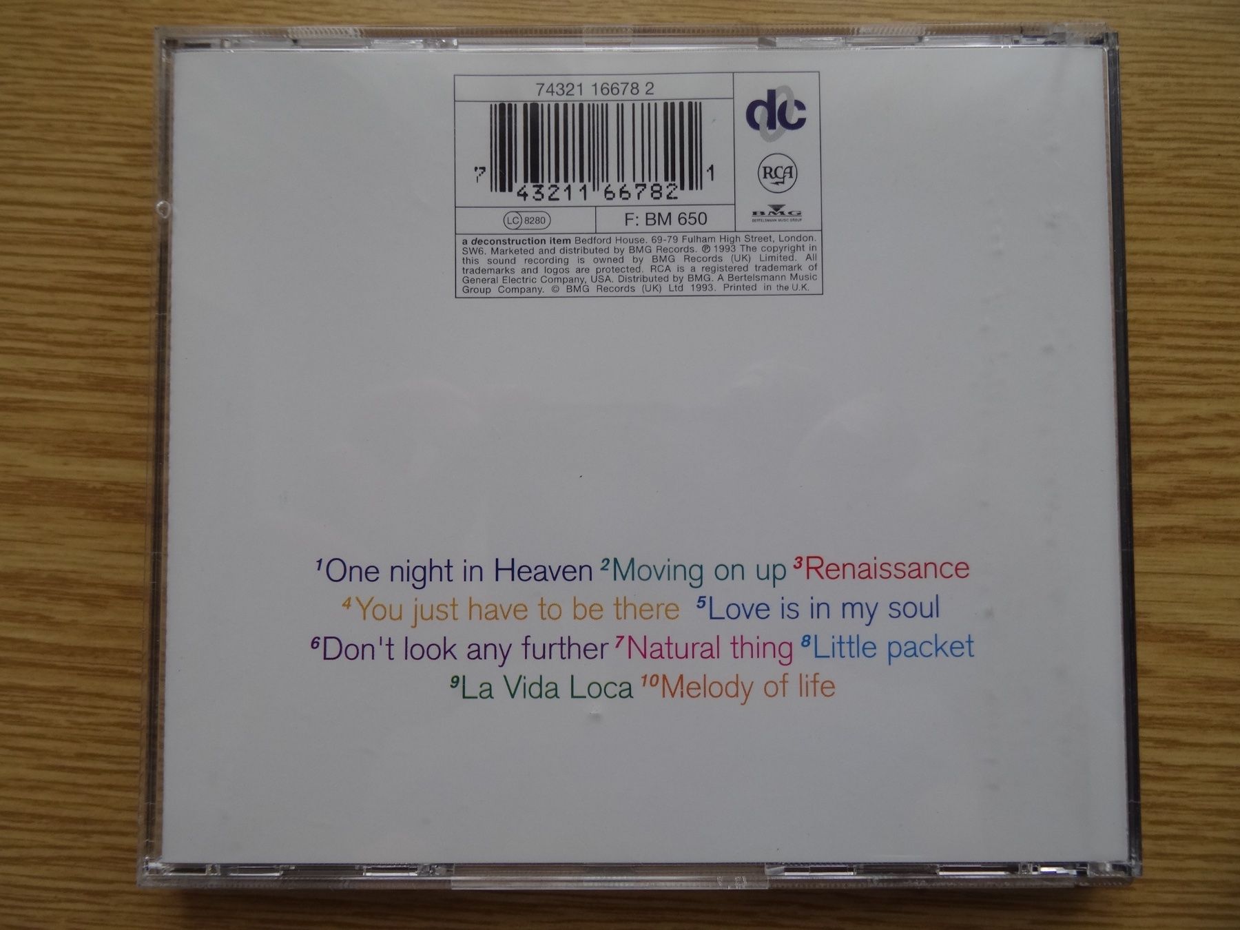CD: M People - Elegant Slumming CD (1993) – Usato da Zürich venduto da burdan 1