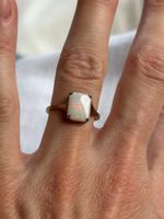 Vintage Opalring aus 9 Karat Gold (9ct)