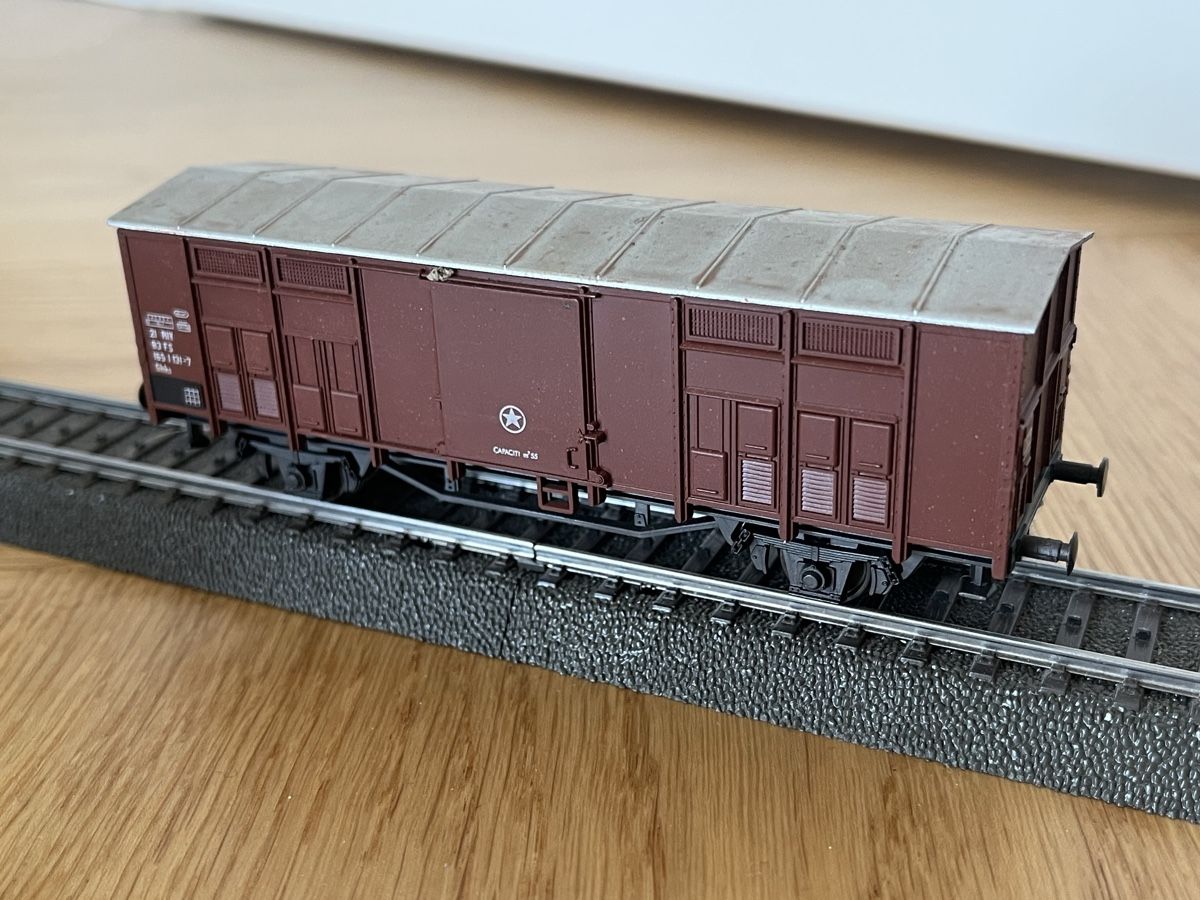 Modellini di ferrovie: Konvolut diverse Güterwagen mit Mängel – Difettoso da Basel venduto da Re620_11627 5