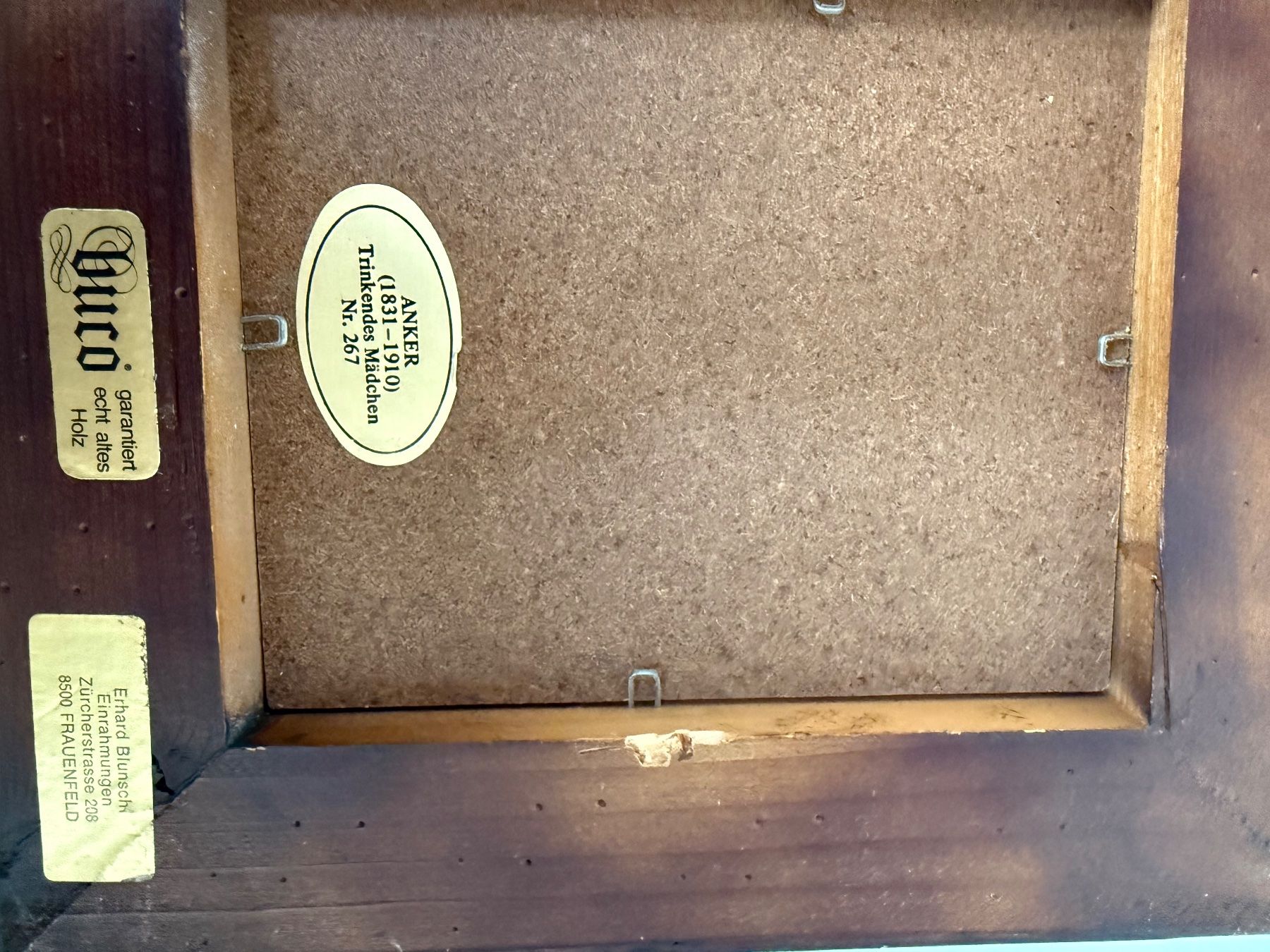 Foto & Immagini: Albert Anker 6 pieces replika, witk antik frames – Usato da Nuerensdorf venduto da gokden1336 8