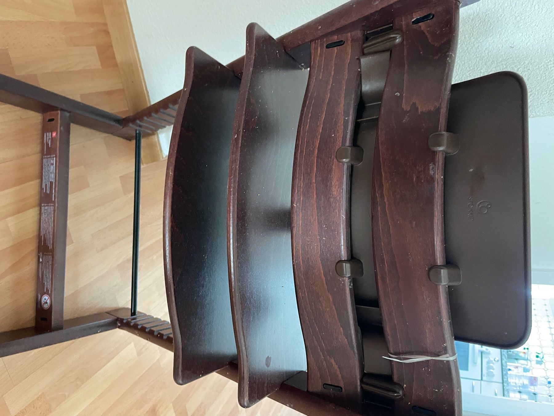 Stokke Seggioloni: stokke tripp trapp dunkelbraun – Usato da Schlieren venduto da nad_jh9k 1