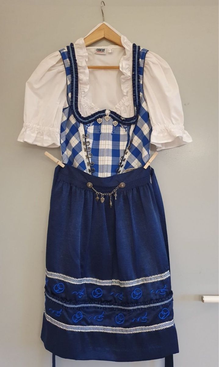 Costumi: Robe Dirndl carreaux taille 34 Spieth & Wensky – Nuovo (secondo la descrizione) da Geneve venduto da Monthoux13 1