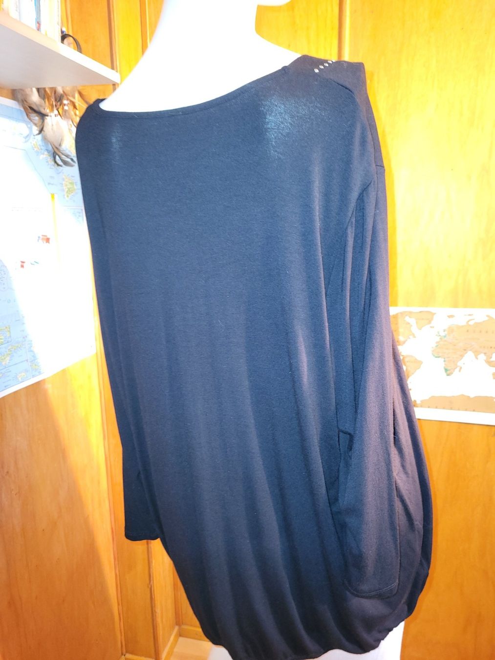 Pullover & Sweatshirts: Damen Pullover VIA A PPIA -DUE-  gr 50 schwarz – Gebraucht aus Schweizersholz von fuchs06 3