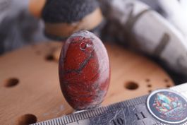 Gelocht Jaspis Rot     Top    –Edelsteinstube Rausverkauf