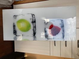 Glasrückwand für die Küche