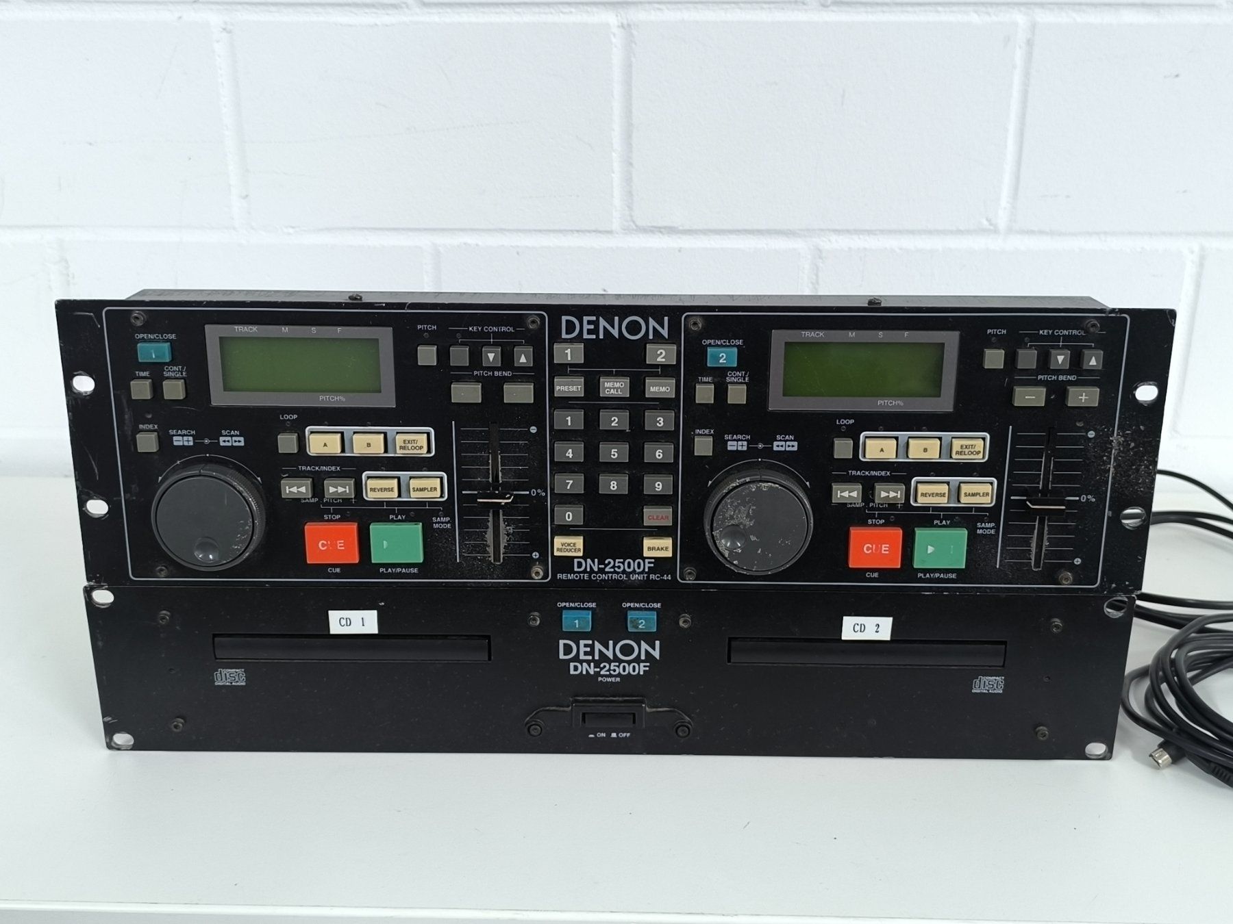 Denon Sistemi audio & multimediali: DENON DN-2500F Profi Doppel-CD-Player inkl. RC-44 – Usato da Rüti ZH venduto da Restwert_Rueti_ZH 1