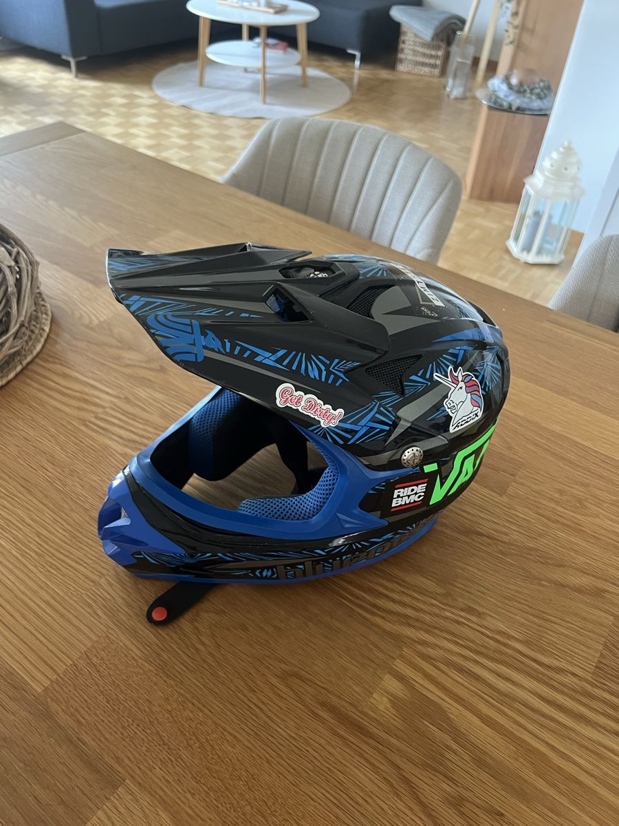 Caschi & visiere: Fullface Helm bluegrass – Usato da Grenchen venduto da nic_87y9