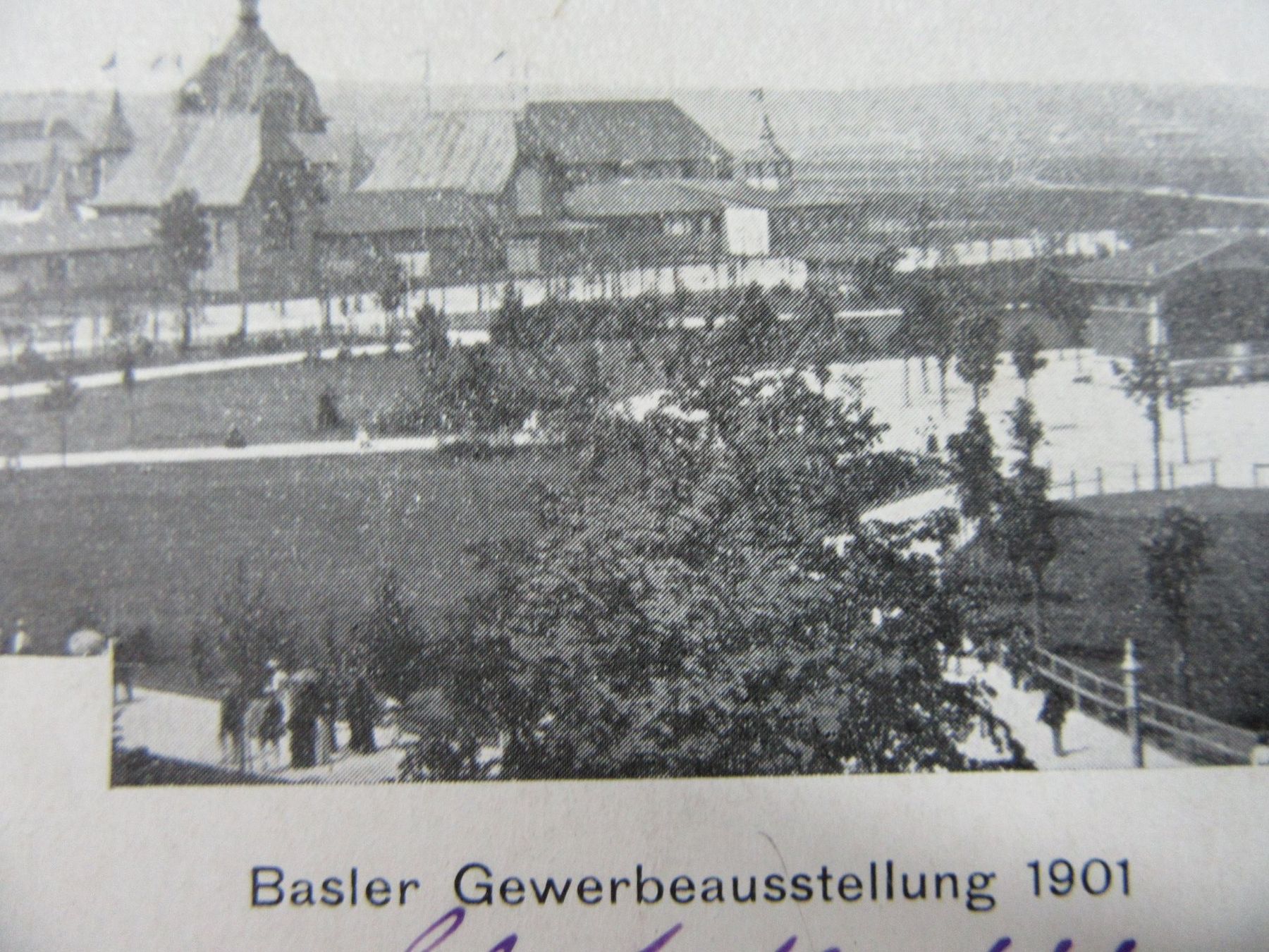 Cartoline postali: BASEL 1901 GEWERBE-AUSSTELLUNG AK-BS – Usato da Ettingen venduto da Hausi4711 1