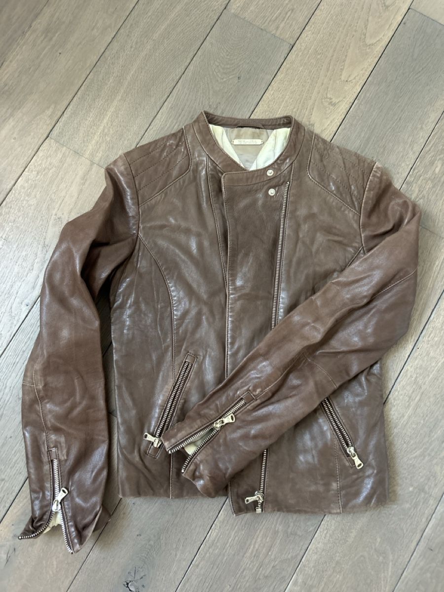 Massimo Dutti Giacche: Lederjacke von Massimo Dutti – Usato da Uitikon Waldegg venduto da A.K.R.
