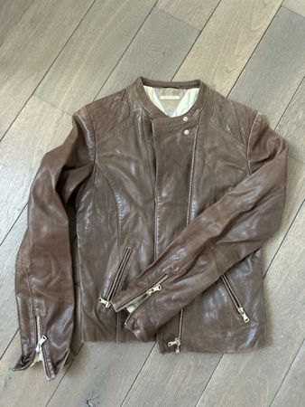 Lederjacke von Massimo Dutti