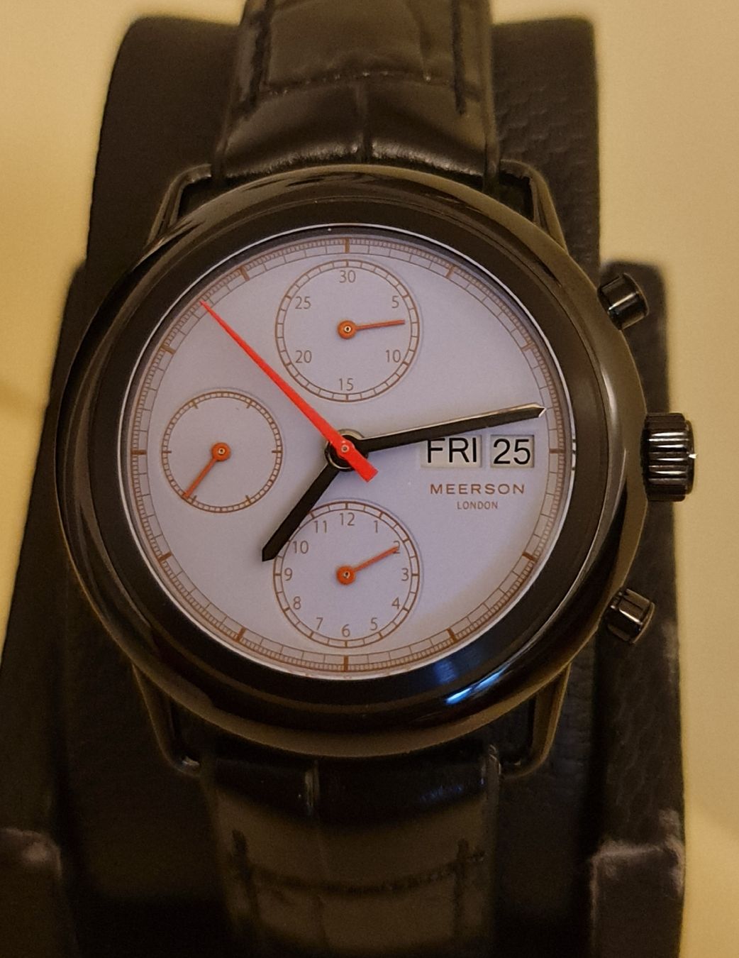 Valjoux Montres: MEERSON chronographe valjoux 7750 new  – Neuf (Voir description) à Grand-Lancy par