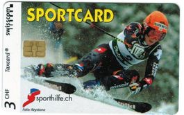 Taxcard Chip-1984 Sportcard Sonja Näf ungebraucht