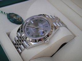 Rolex / Datejust 41 / Wimbledon / Fabrikneu+Kaufbeleg