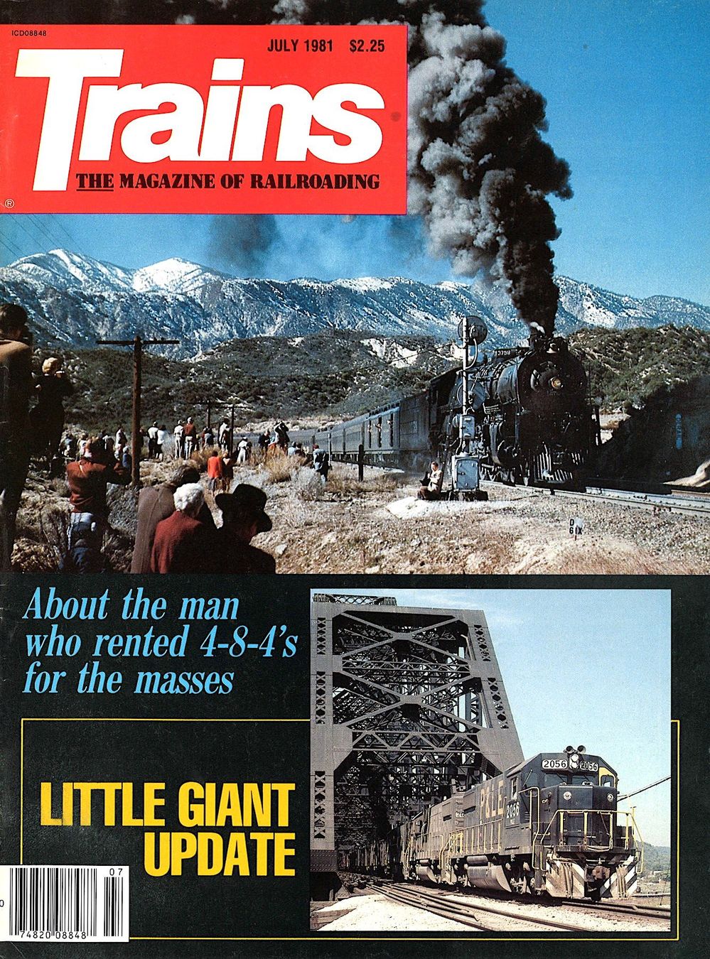 Riviste & Magazine: Zeitschrift Trains 07.1981, das wichtigste US-Eisenbahn-Heft – Usato da Frauenfeld venduto da Danielpwiedmer