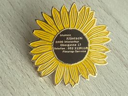 Pin Blumen Kläntschi Winterthur