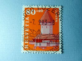 1993 Sonderausgabe Kapellbrücke ET Vollstempel W74