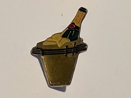 1 Pin Champagner in Eiskübel