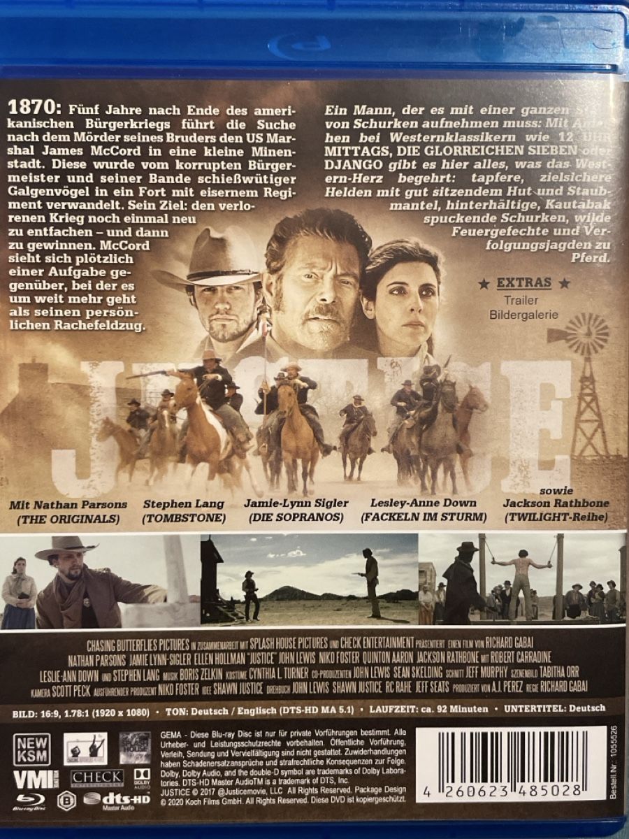 Alle DVDs: Justice - Kein Erbarmen (2017) – Neu (gemäss Beschreibung) aus Waldenburg von Gonzo8 1