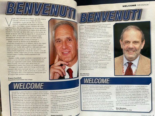 Riviste & Magazine: Formel 1, Katalog Monza 2007, Official Programme – Usato da Bern venduto da oregonzwei 3