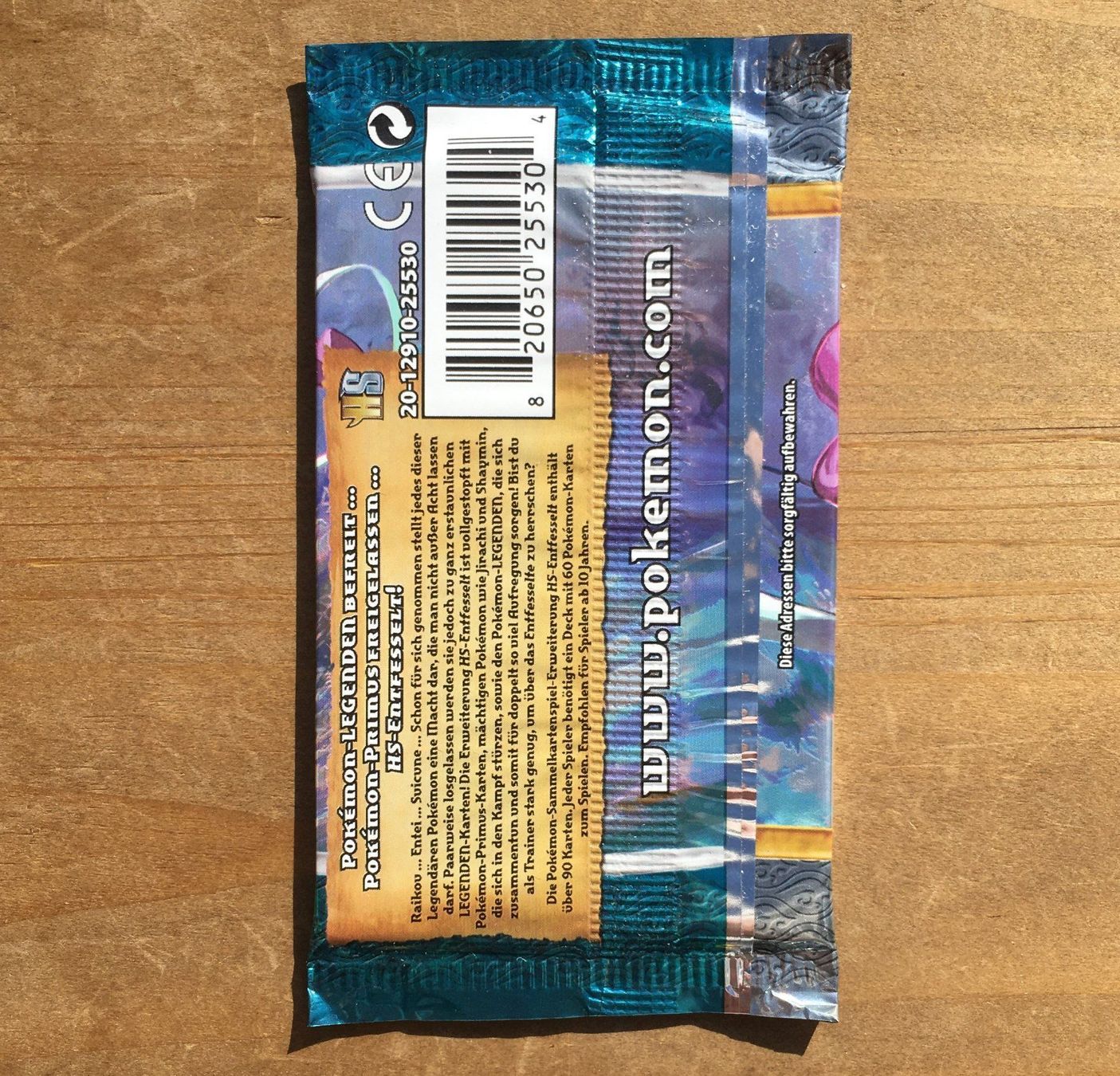 Pokémon Carte collezionabili: Pokémon HS Entfesselt Booster Deutsch Suicune – Nuovo e nell'imballaggio originale da Dornach venduto da Deco89 1
