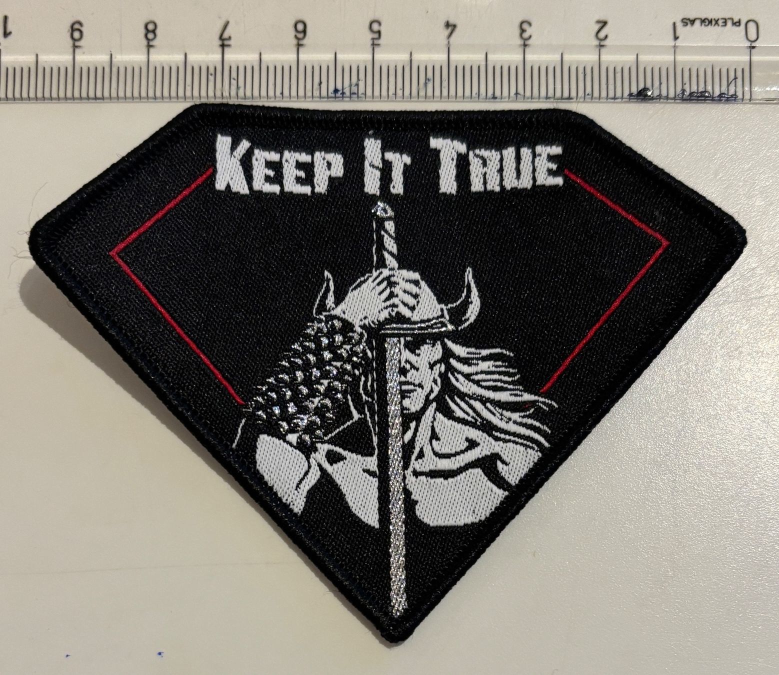 Toppe: KEEP IT TRUE Patch Aufnäher Speed Metal Heavy Metal – Usato da Egg b. Zürich venduto da superman1975