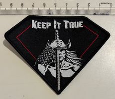 KEEP IT TRUE Patch Aufnäher Speed Metal Heavy Metal