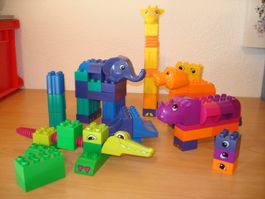 DUPLO ABENTEUER AFRIKA 5 Tiere mit Zusatzsteinen