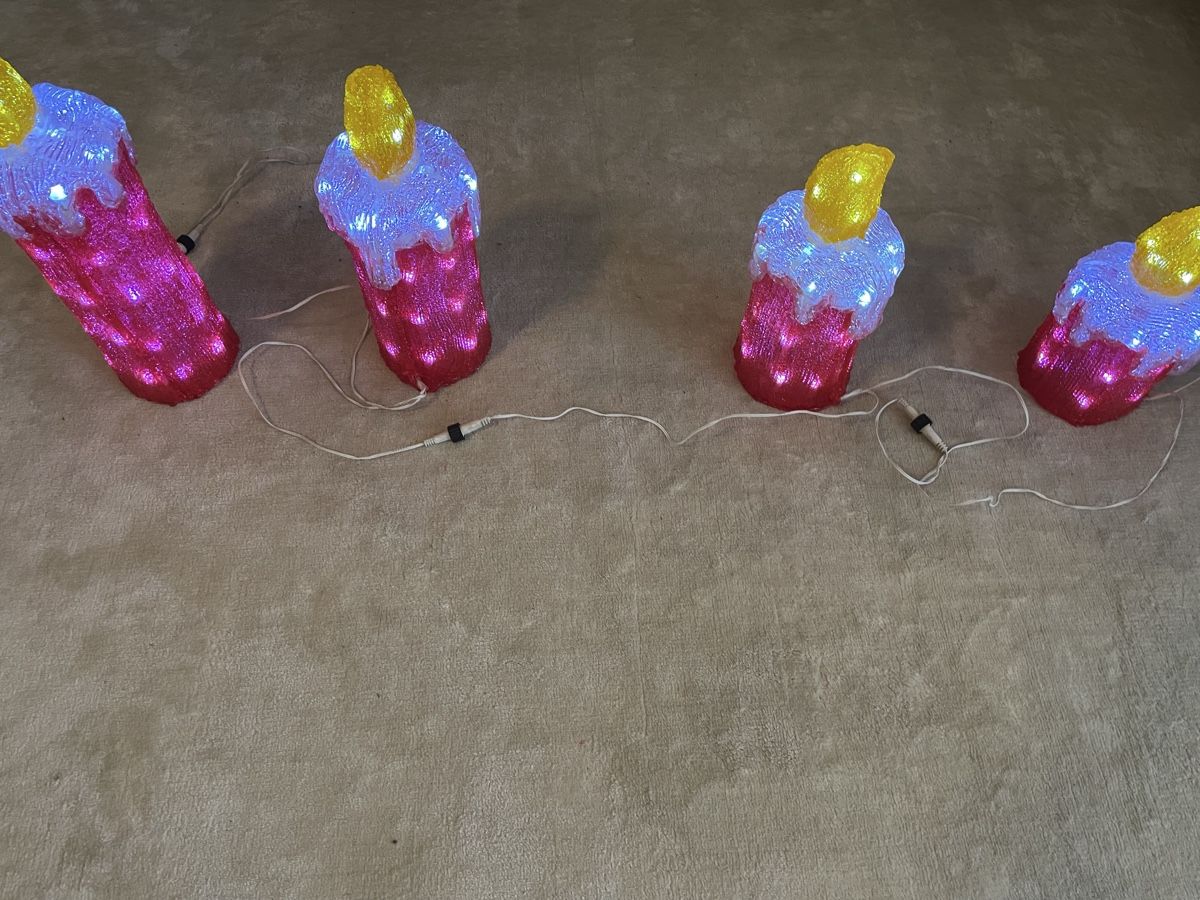 Tutte le decorazioni: dekorative Weihnachtskerzen – Usato da Forch venduto da Jasm222