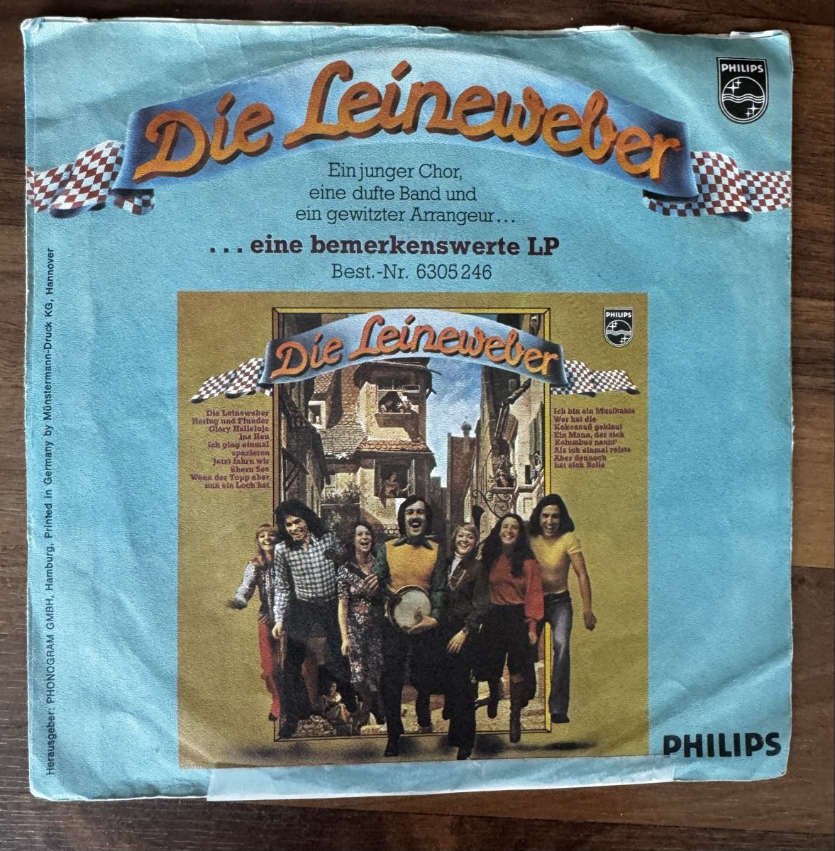 Dischi in vinile: Die Leinenweber - Hering und Flunder - 7" Single - Schlager – Usato da Rorbas venduto da BlackstarRecords 1