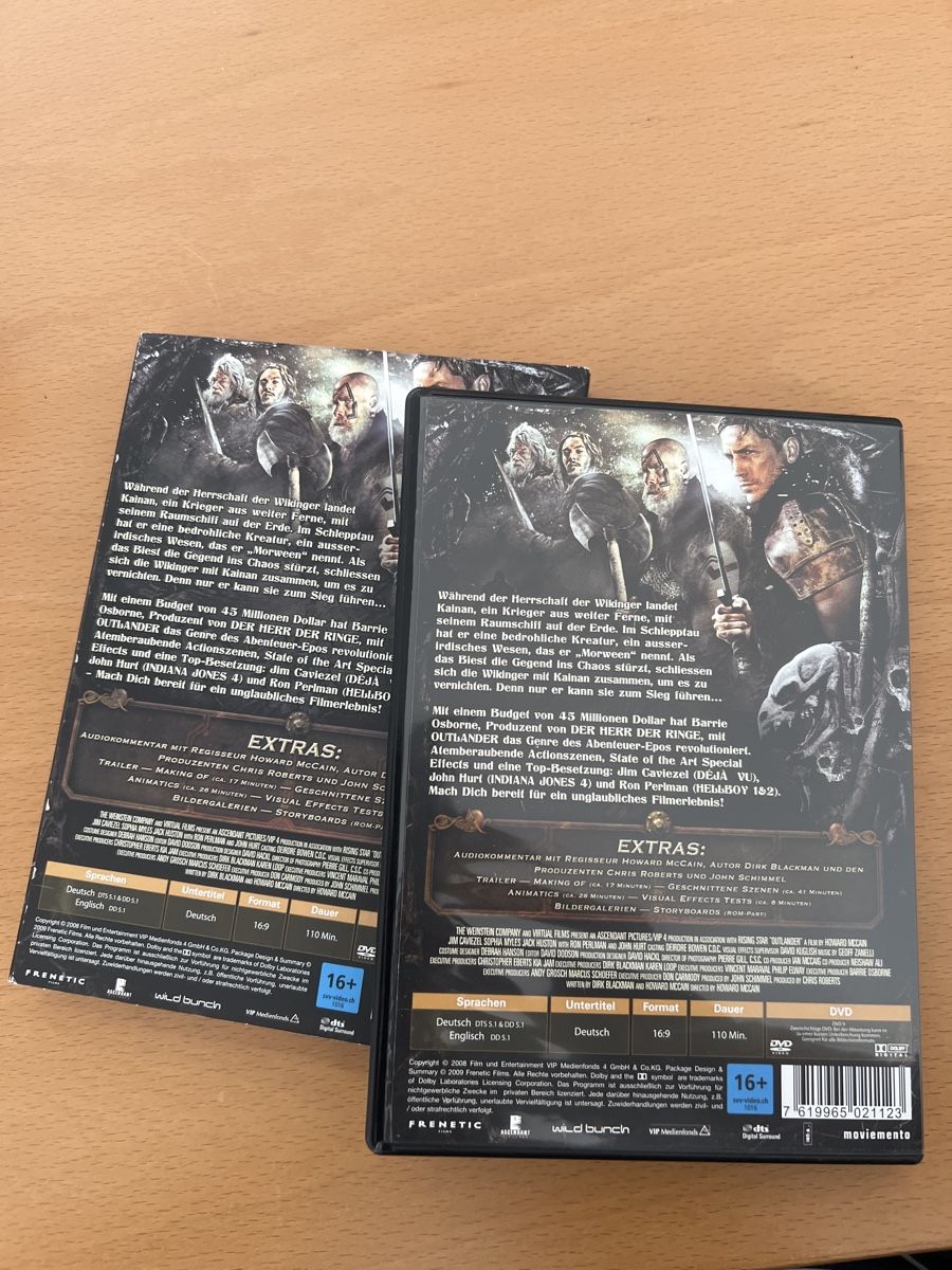 Tutti i DVDs: Outlander - Der letzte Wikinger (DVD) – Usato da windisch venduto da meisterkingremo 1