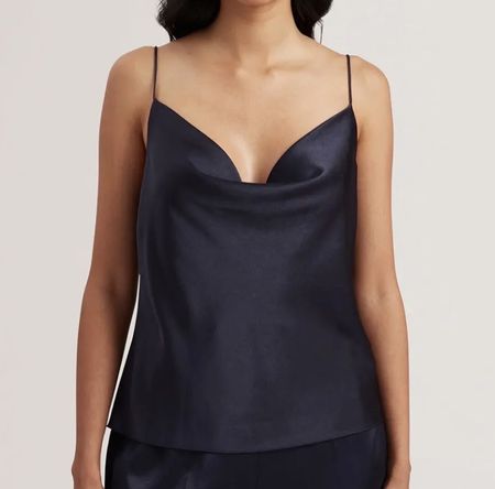 Ted Baker KITI Satin-Top Navy 