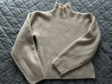 H&M beige dickes  Pullover