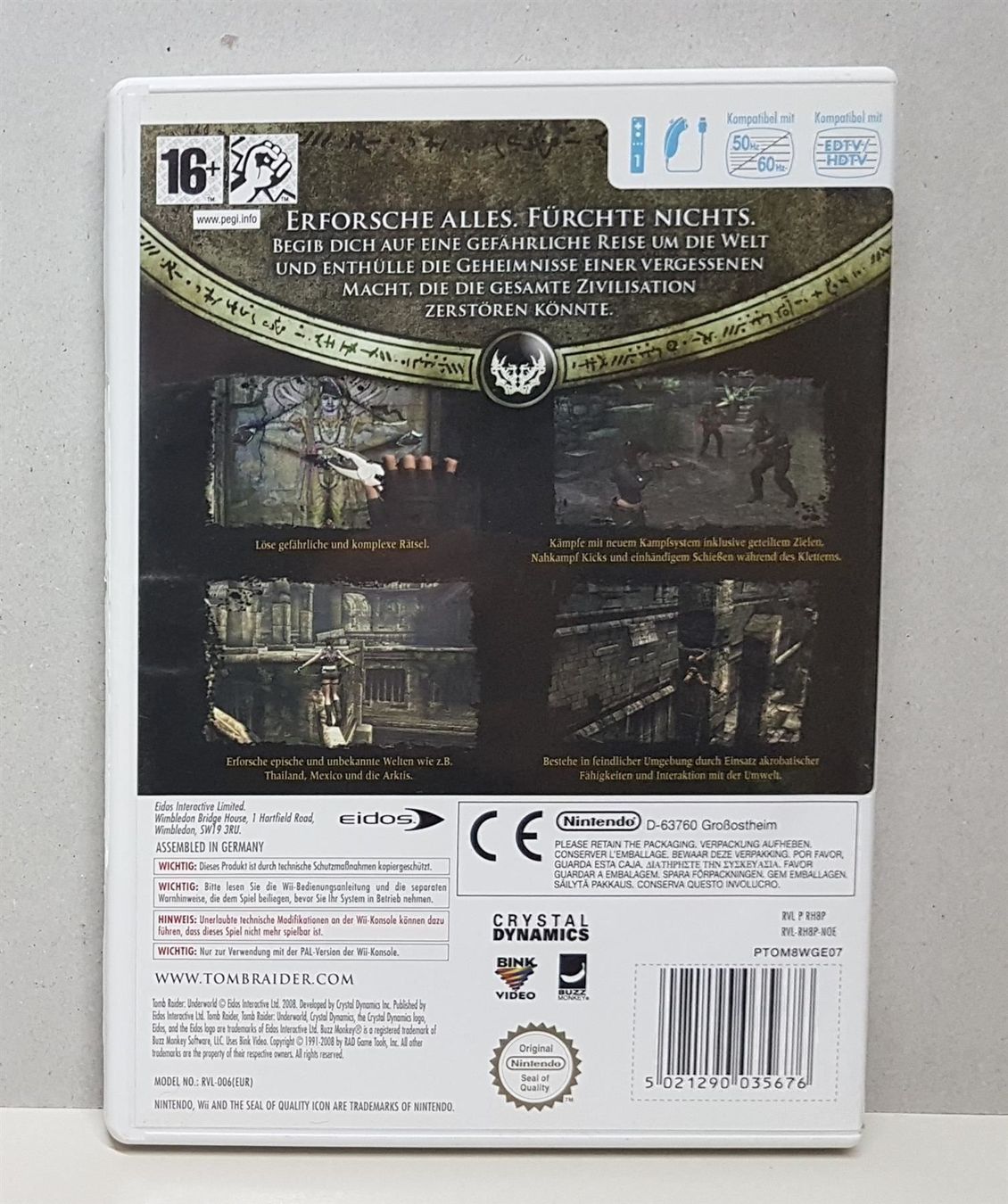 Nintendo Giochi: Tomb Raider Underworld Wii – Usato da Schüpfheim venduto da Games_Spielkonsolen 3