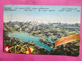1912 Lichtenstein, Alpstein, Glarner-Alpen, Berner-Alpen