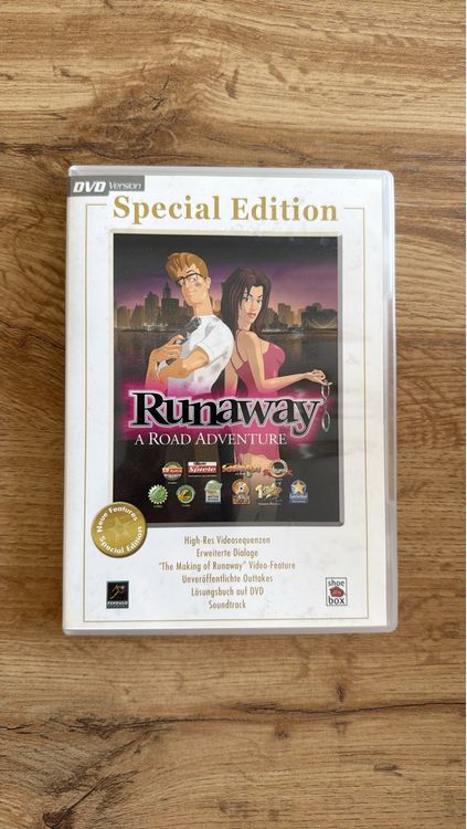 Runaway A Road Adventure DVD Special Edition - Top Zustand (Neu (gemäss ...