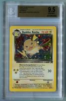 BGS 9.5 Gem Mint Dunkles Raichu Holo Team Rocket Deutsch